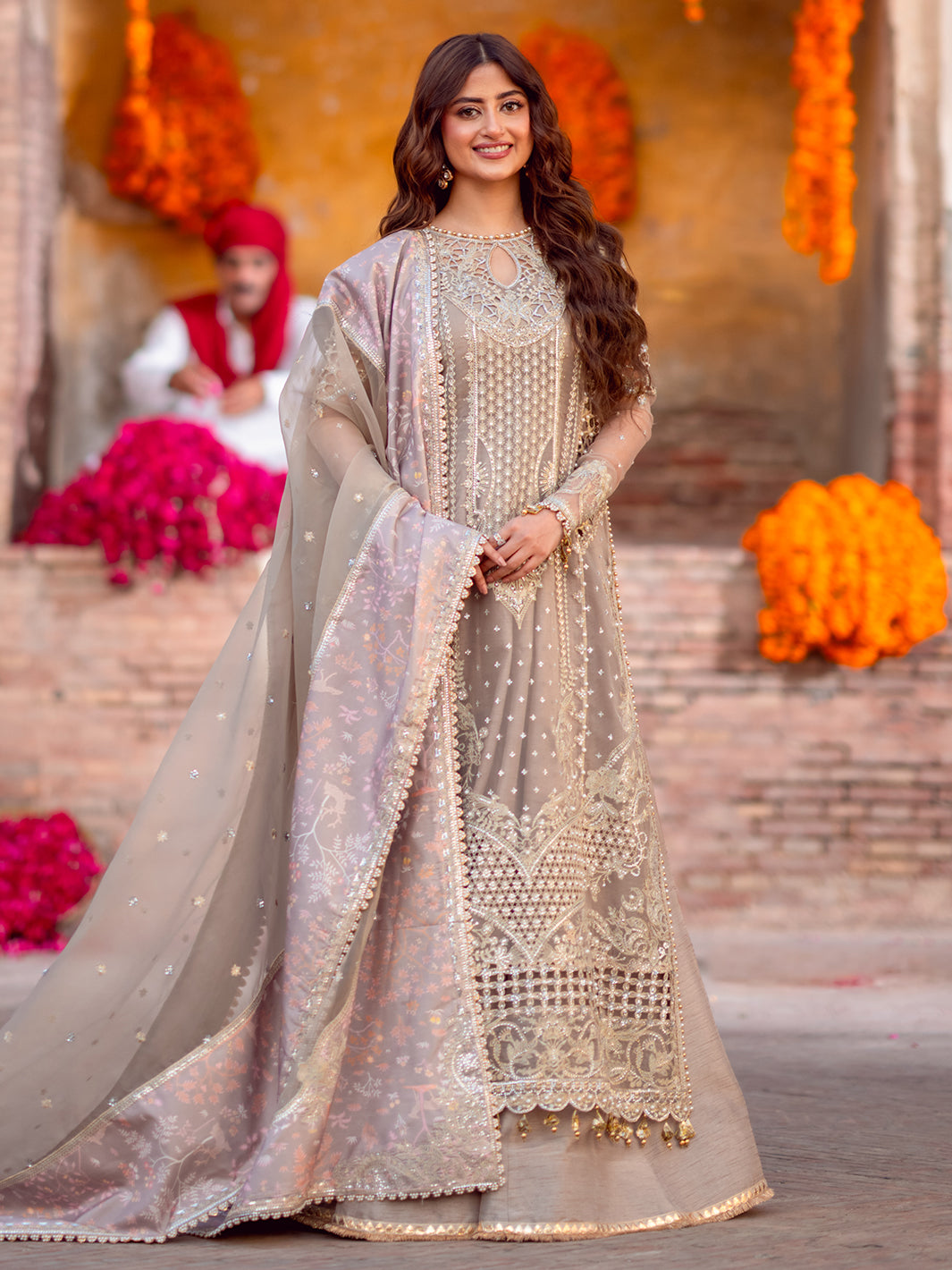 Bin Ilyas | Sona Gachi Luxury Formals | D-601 - Official Bin Ilyas stockist in UK - Sakeena London