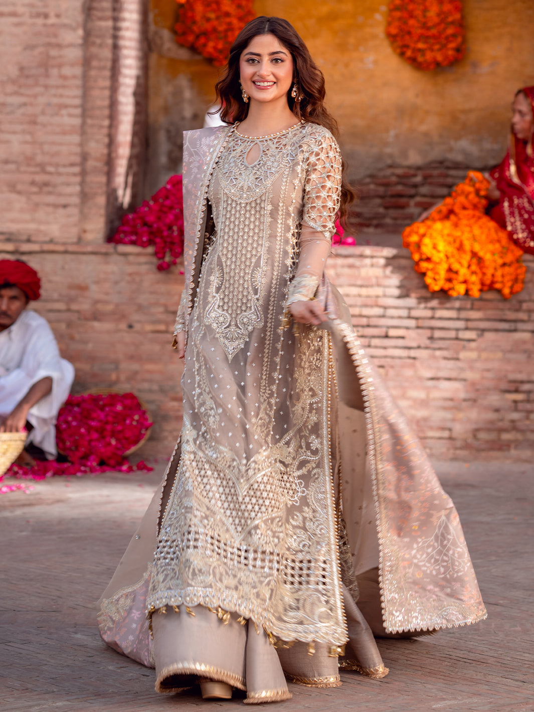 Bin Ilyas | Sona Gachi Luxury Formals | D-601 - Official Bin Ilyas stockist in UK - Sakeena London