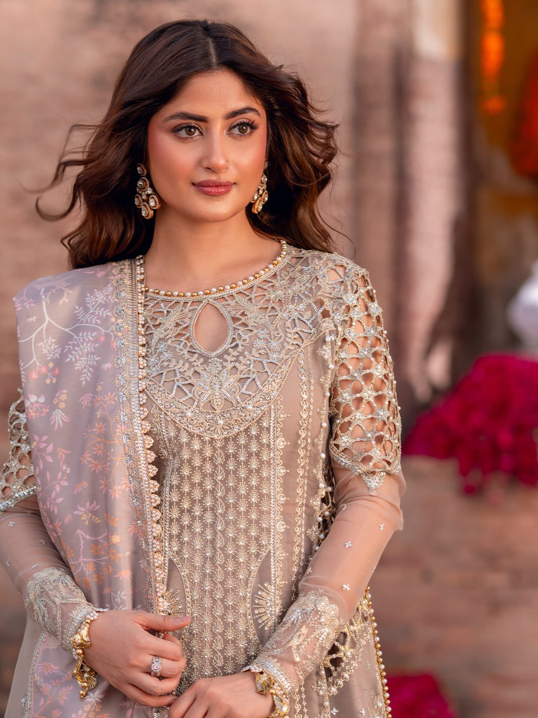 Bin Ilyas | Sona Gachi Luxury Formals | D-601 - Official Bin Ilyas stockist in UK - Sakeena London