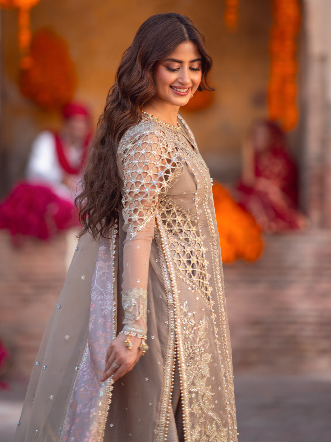 Bin Ilyas | Sona Gachi Luxury Formals | D-601 - Official Bin Ilyas stockist in UK - Sakeena London