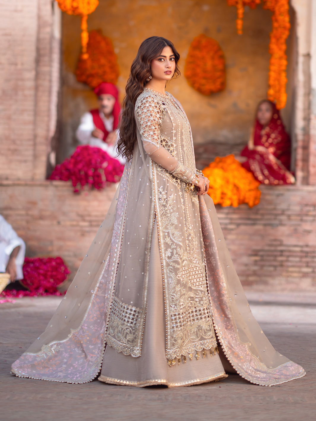 Bin Ilyas | Sona Gachi Luxury Formals | D-601 - Official Bin Ilyas stockist in UK - Sakeena London