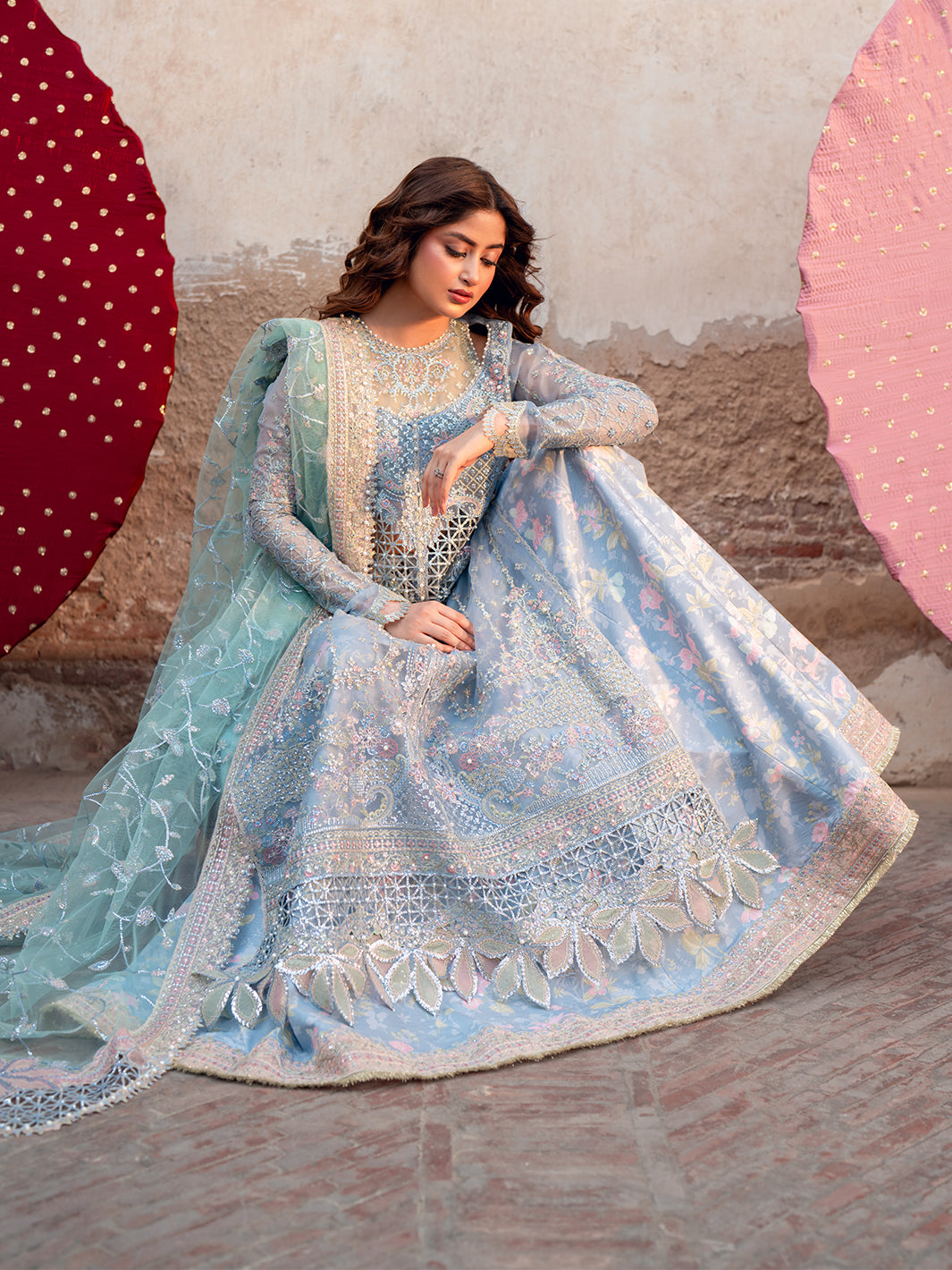 Bin Ilyas | Sona Gachi Luxury Formals | D-602 - Official Bin Ilyas stockist in UK - Sakeena London