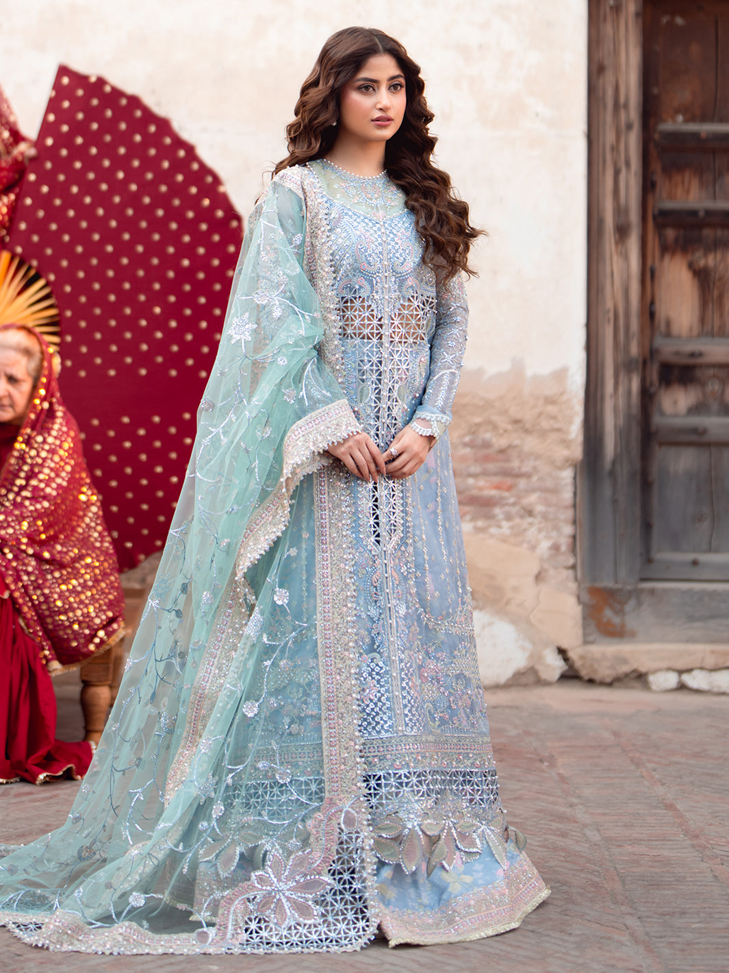 Bin Ilyas | Sona Gachi Luxury Formals | D-602 - Official Bin Ilyas stockist in UK - Sakeena London