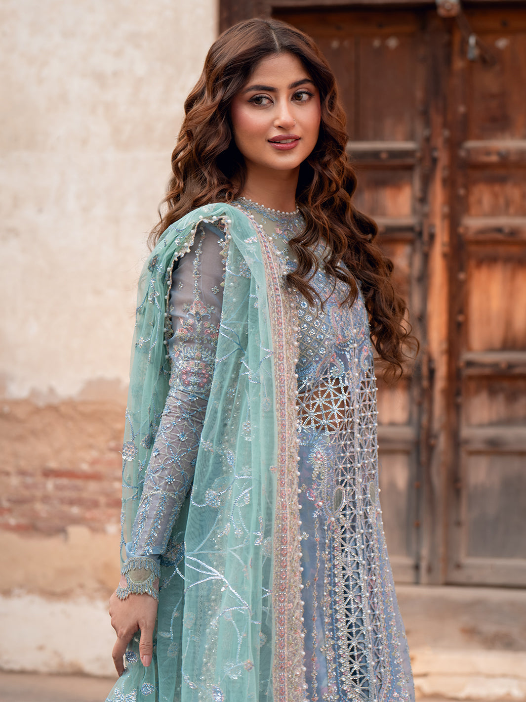 Bin Ilyas | Sona Gachi Luxury Formals | D-602 - Official Bin Ilyas stockist in UK - Sakeena London