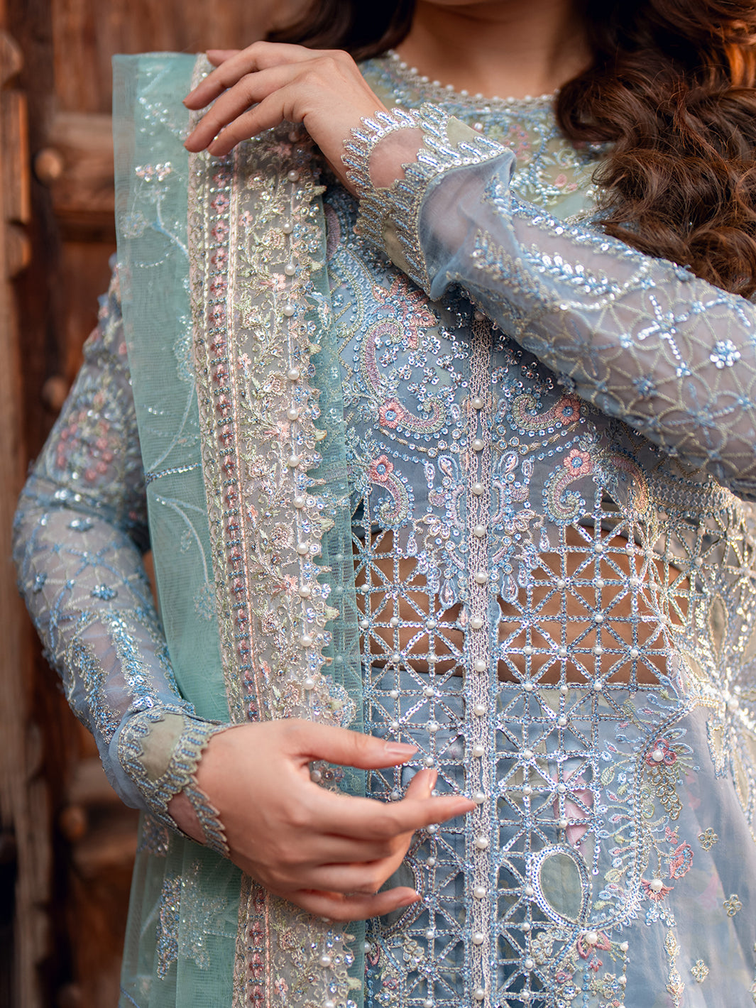 Bin Ilyas | Sona Gachi Luxury Formals | D-602 - Official Bin Ilyas stockist in UK - Sakeena London