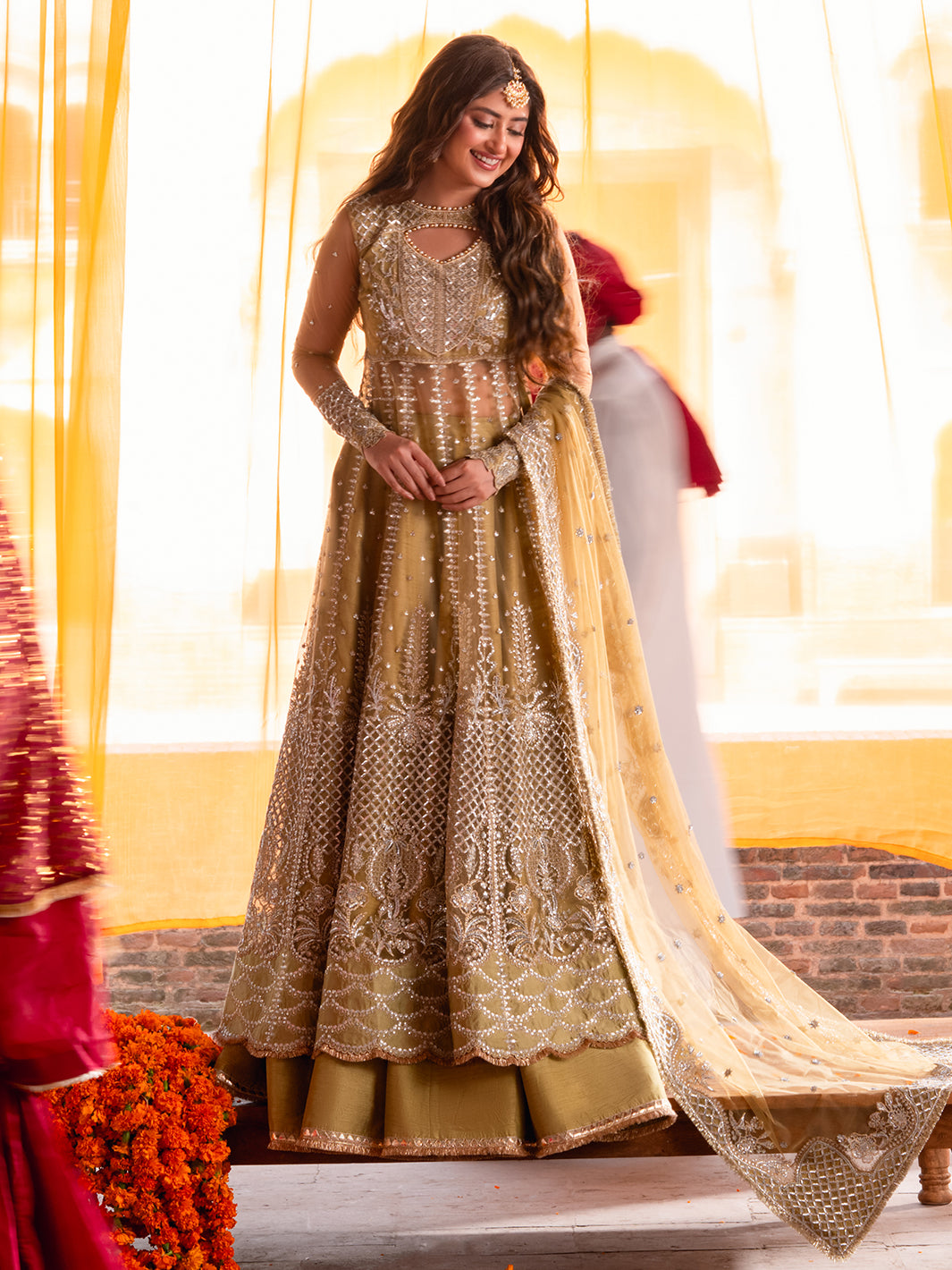 Bin Ilyas | Sona Gachi Luxury Formals | D-605 - Official Bin Ilyas stockist in UK - Sakeena London