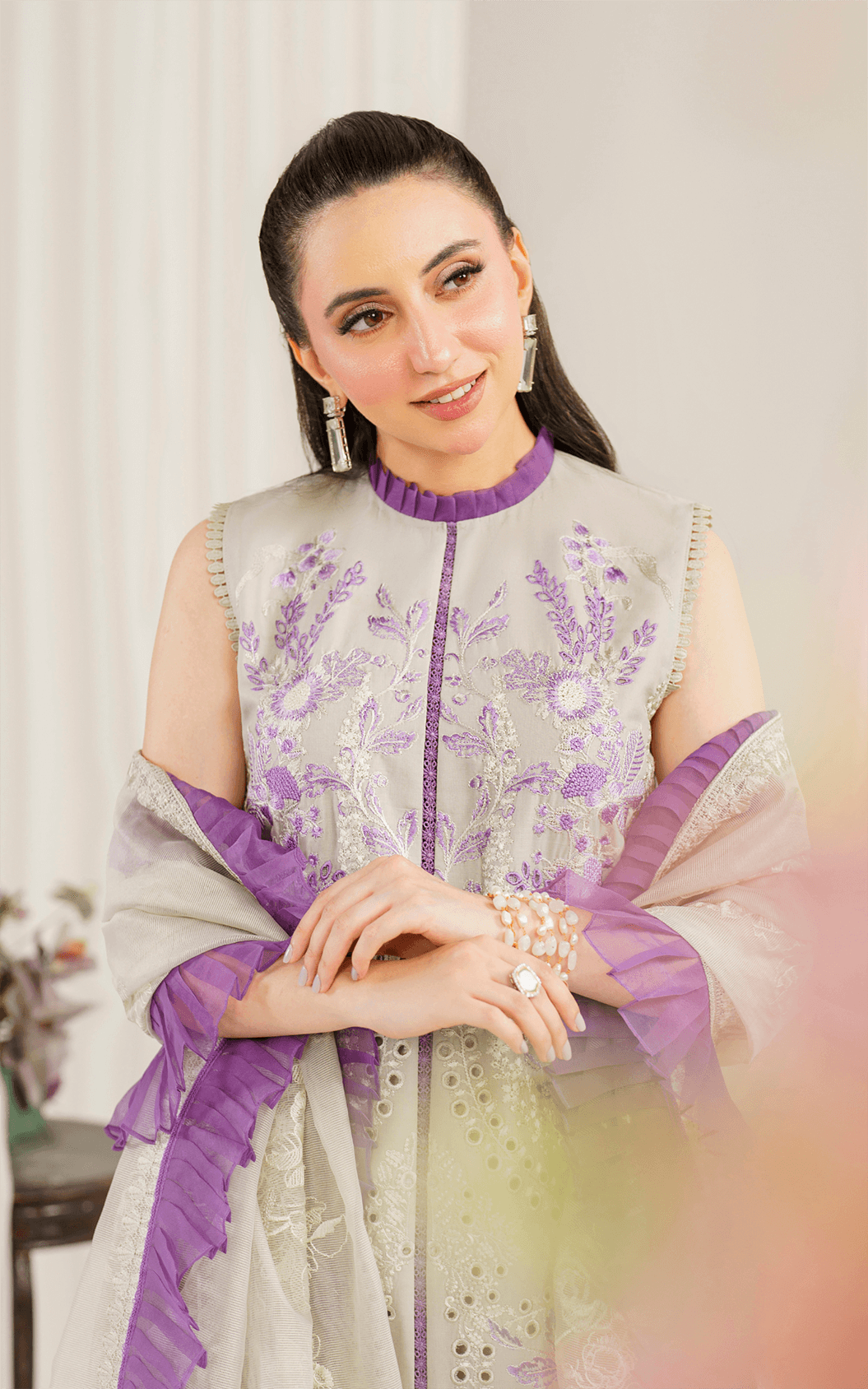 Asifa and Nabeel | Pretty in Pink Limited Edition | Daphne (PP-5) - Official Asifa and Nabeel stockist in UK - Sakeena London
