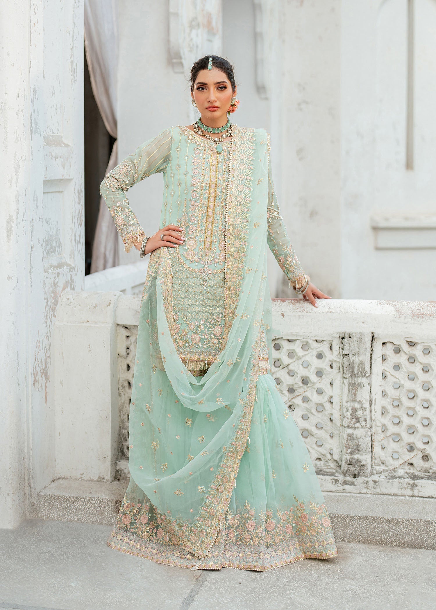 Dastoor | Shehnai Bridals Collection 24 | Janna - Official Dastoor stockist in UK - Sakeena London