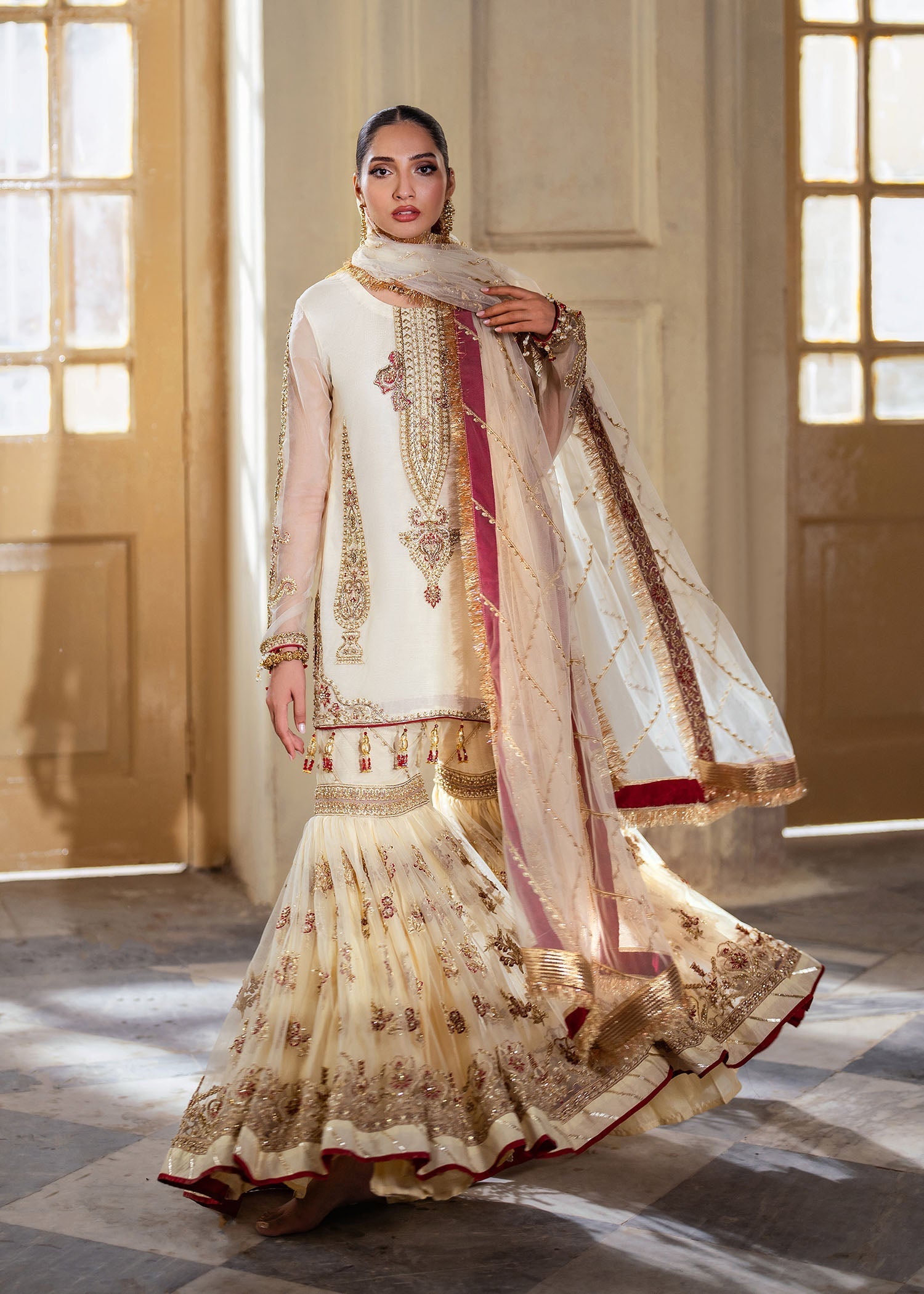 Dastoor | Shehnai Bridals Collection 24 | Zaina - Official Dastoor stockist in UK - Sakeena London