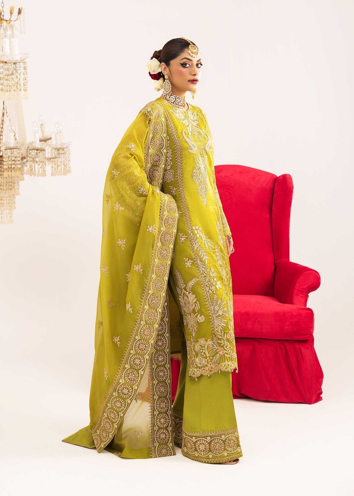 Dastoor | Sajni Luxury Eid Collection 24 | Yaqoot - Official Dastoor stockist in UK - Sakeena London