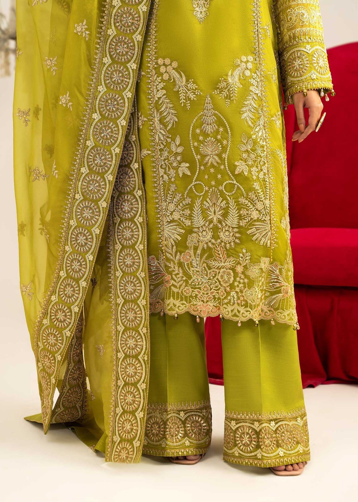 Dastoor | Sajni Luxury Eid Collection 24 | Yaqoot - Official Dastoor stockist in UK - Sakeena London