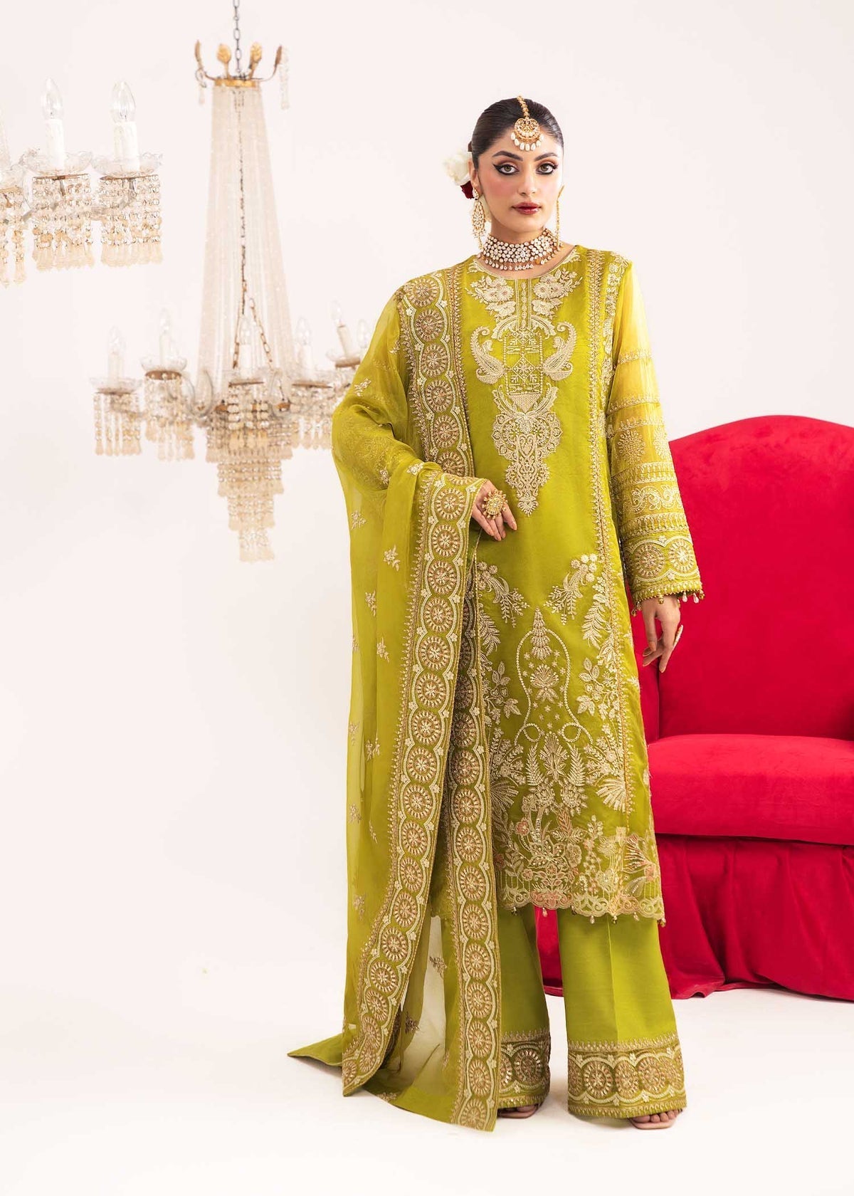 Dastoor | Sajni Luxury Eid Collection 24 | Yaqoot - Official Dastoor stockist in UK - Sakeena London