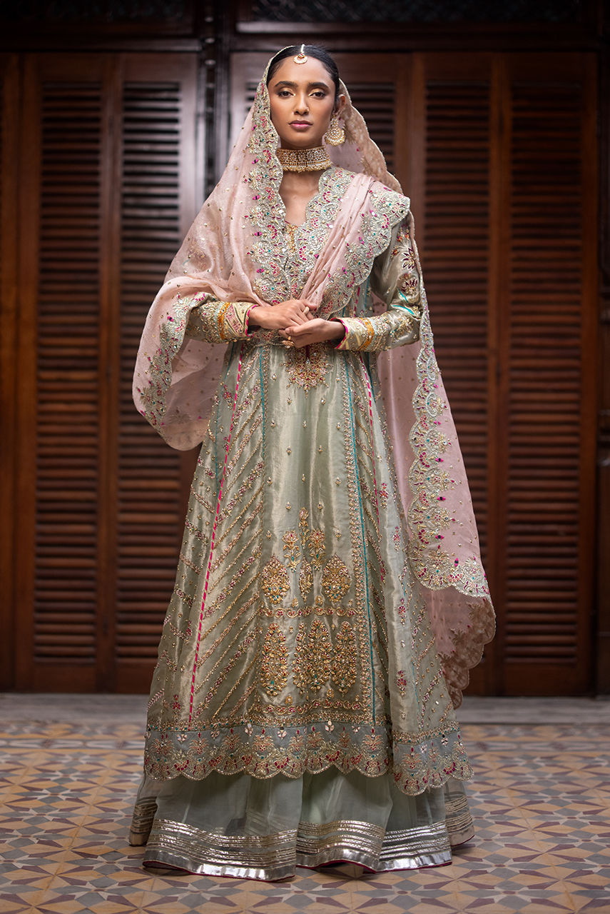 Deepak Perwani | Jaipur Heritage Wedding Wear | Ktd4080 - Official Deepak Perwani stockist in UK - Sakeena London