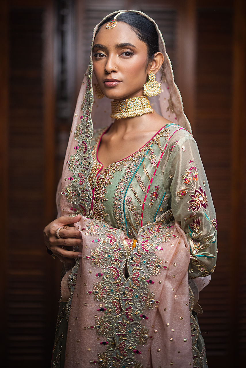 Deepak Perwani | Jaipur Heritage Wedding Wear | Ktd4080 - Official Deepak Perwani stockist in UK - Sakeena London