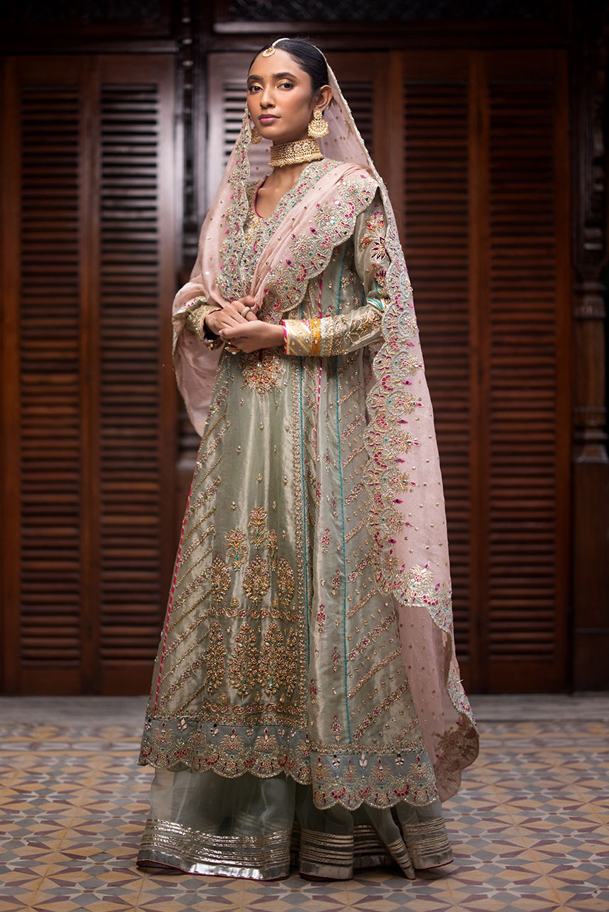 Deepak Perwani | Jaipur Heritage Wedding Wear | Ktd4080 - Official Deepak Perwani stockist in UK - Sakeena London