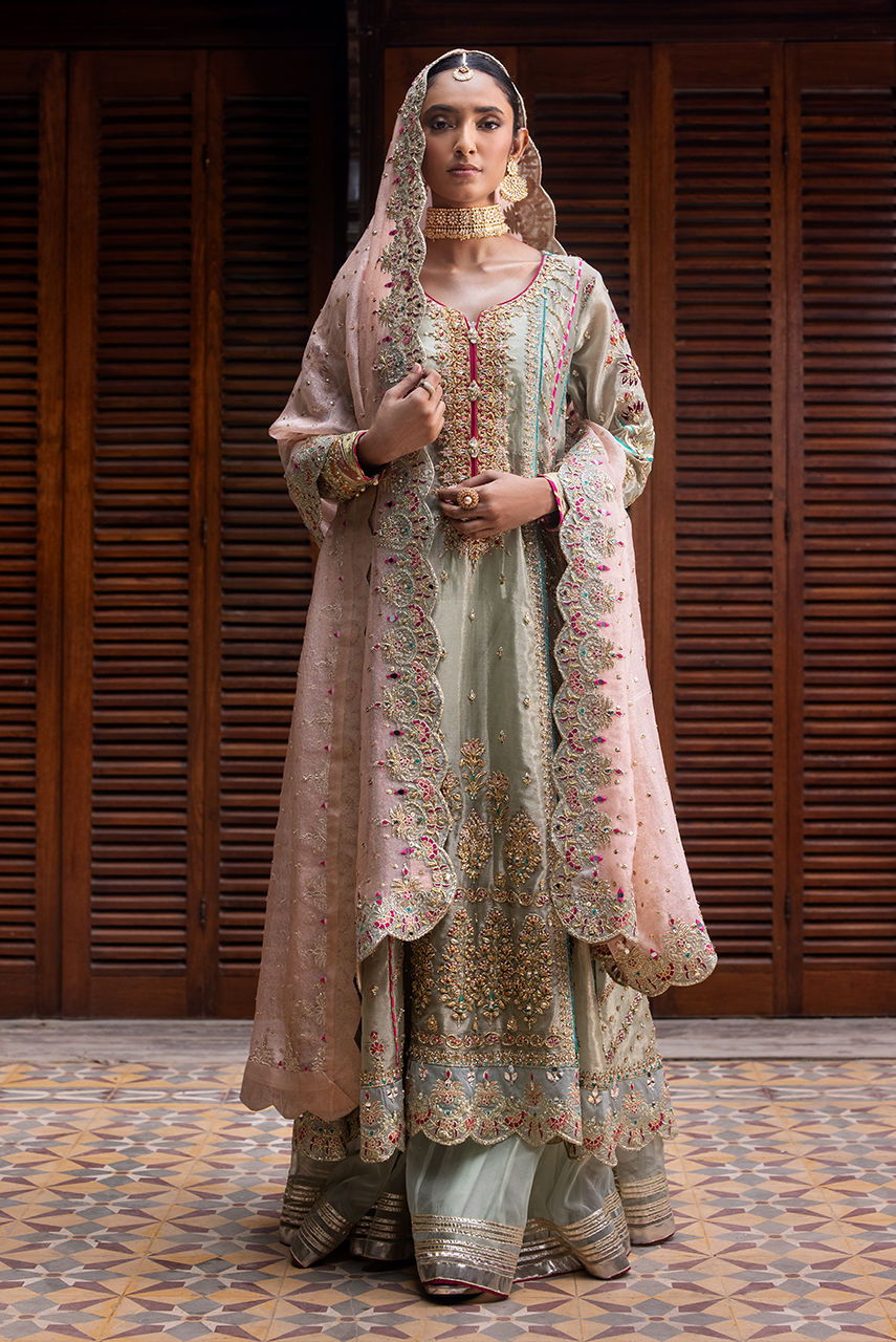 Deepak Perwani | Jaipur Heritage Wedding Wear | Ktd4080 - Official Deepak Perwani stockist in UK - Sakeena London