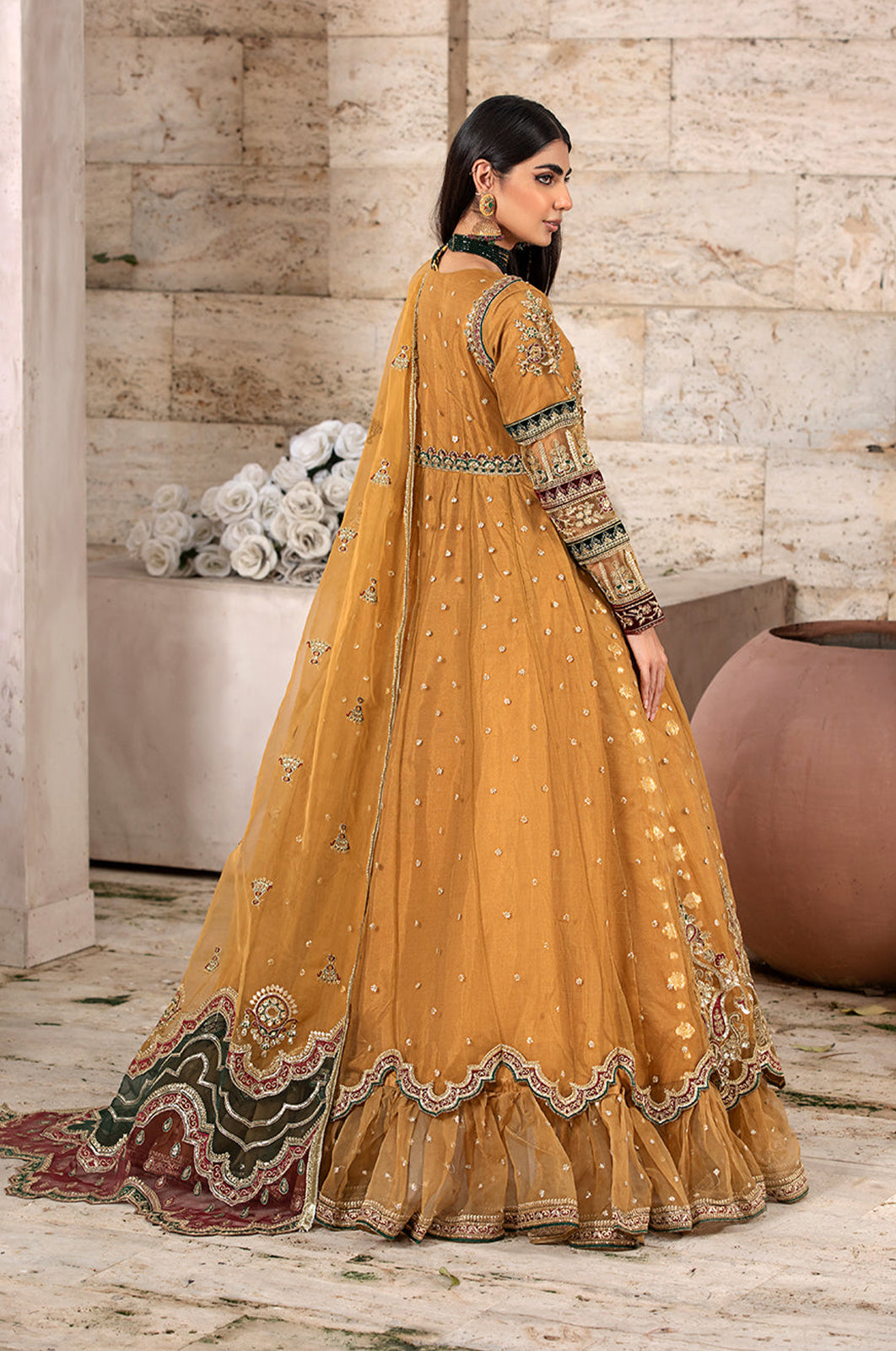 Diara Couture | Abrish Wedding Formals | ANARKALI - US-607 - Official Diara Couture stockist in UK - Sakeena London