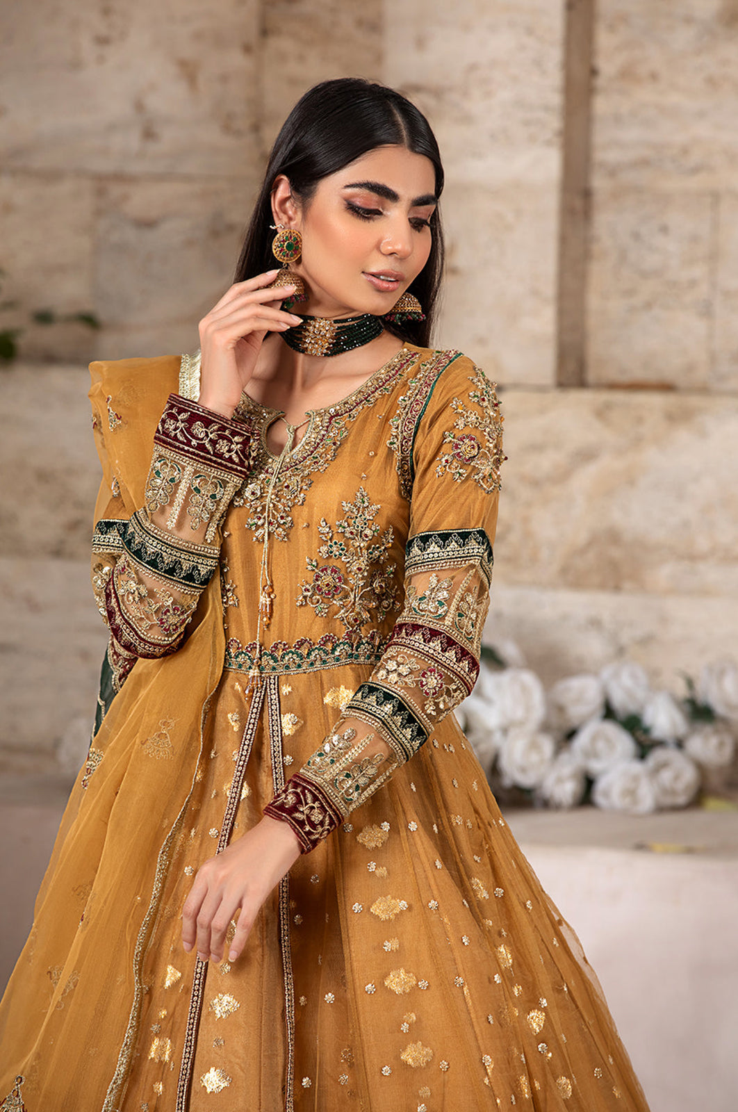 Diara Couture | Abrish Wedding Formals | ANARKALI - US-607 - Official Diara Couture stockist in UK - Sakeena London
