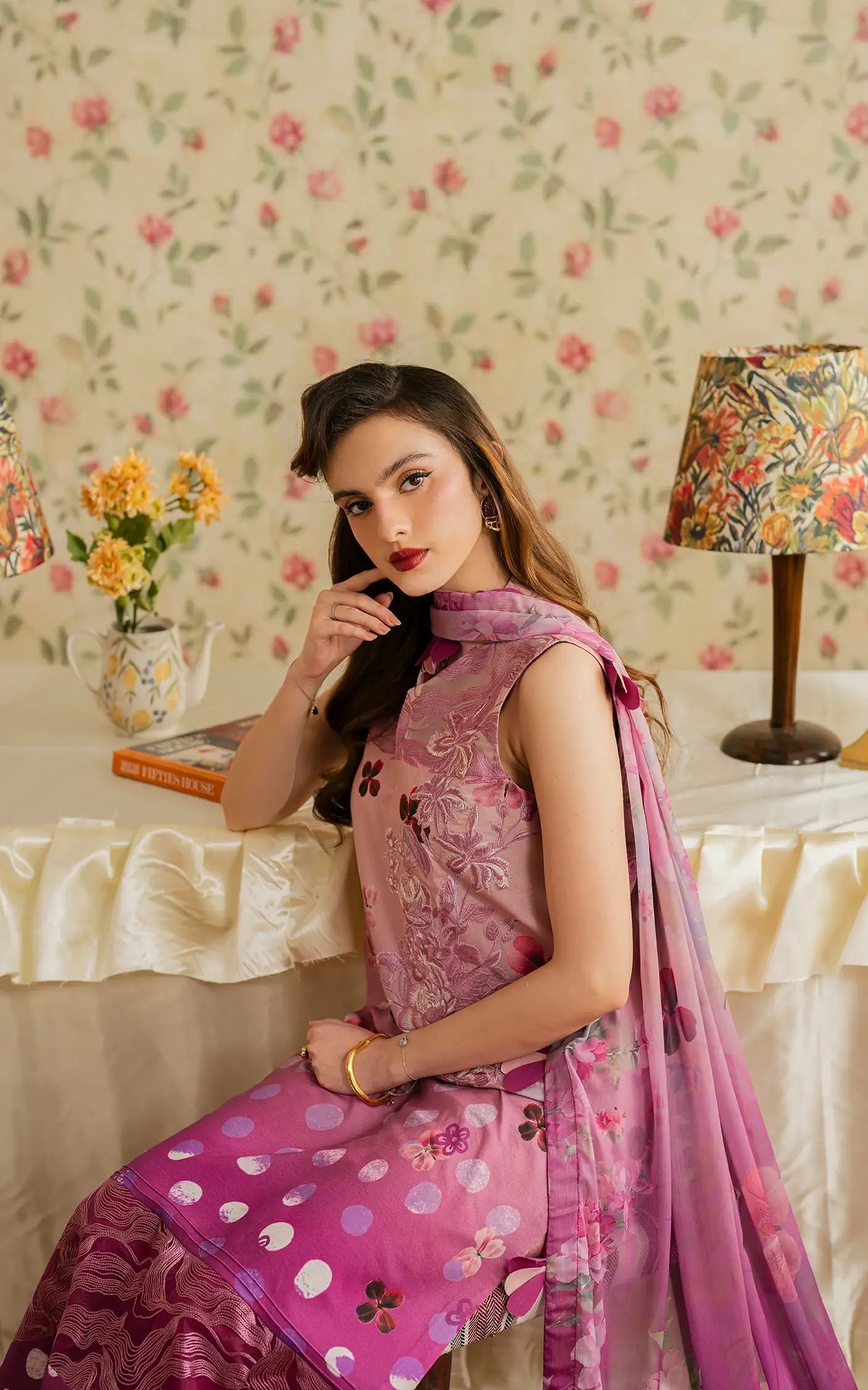 Asifa and Nabeel | Meraki Vintage 25 | Dosti (MVL25-11) - Official Asifa and Nabeel stockist in UK - Sakeena London