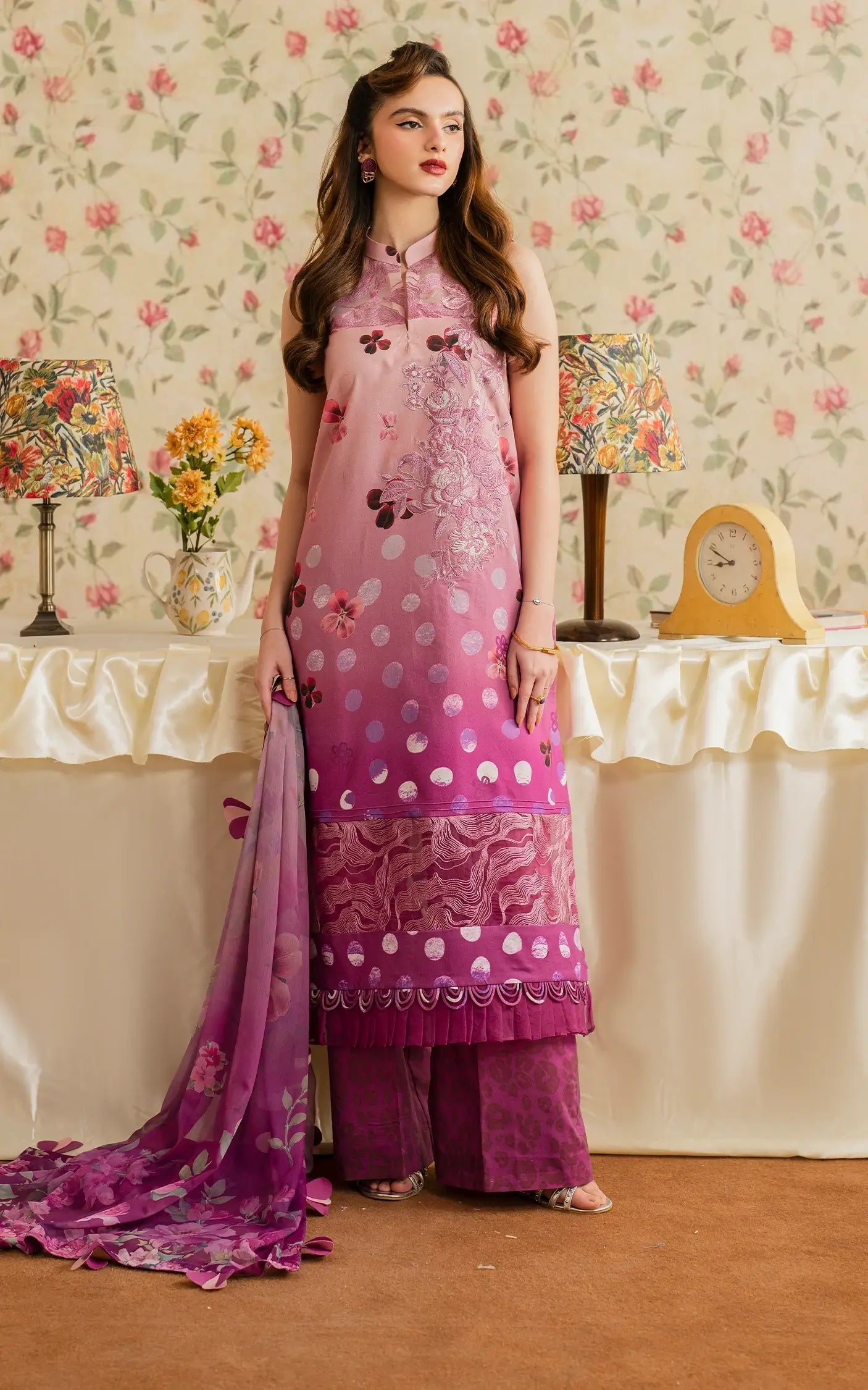 Asifa and Nabeel | Meraki Vintage 25 | Dosti (MVL25-11) - Official Asifa and Nabeel stockist in UK - Sakeena London