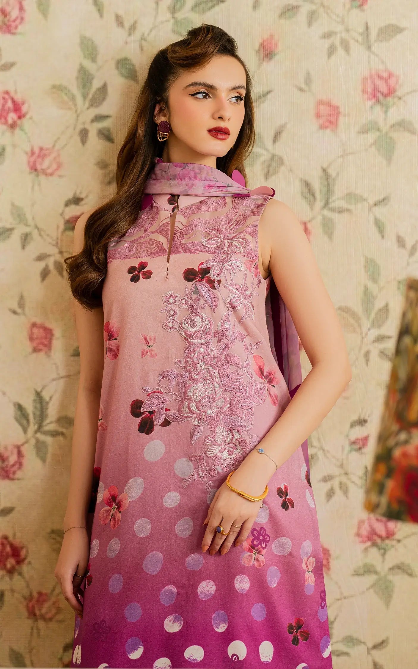 Asifa and Nabeel | Meraki Vintage 25 | Dosti (MVL25-11) - Official Asifa and Nabeel stockist in UK - Sakeena London