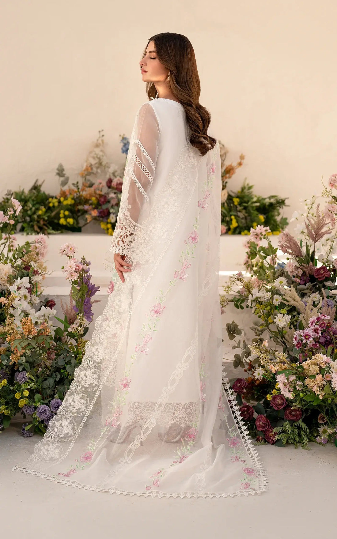 Asifa and Nabeel | Azalia Sumemr 25 | Dove (AZL25-03) - Official Asifa and Nabeel stockist in UK - Sakeena London