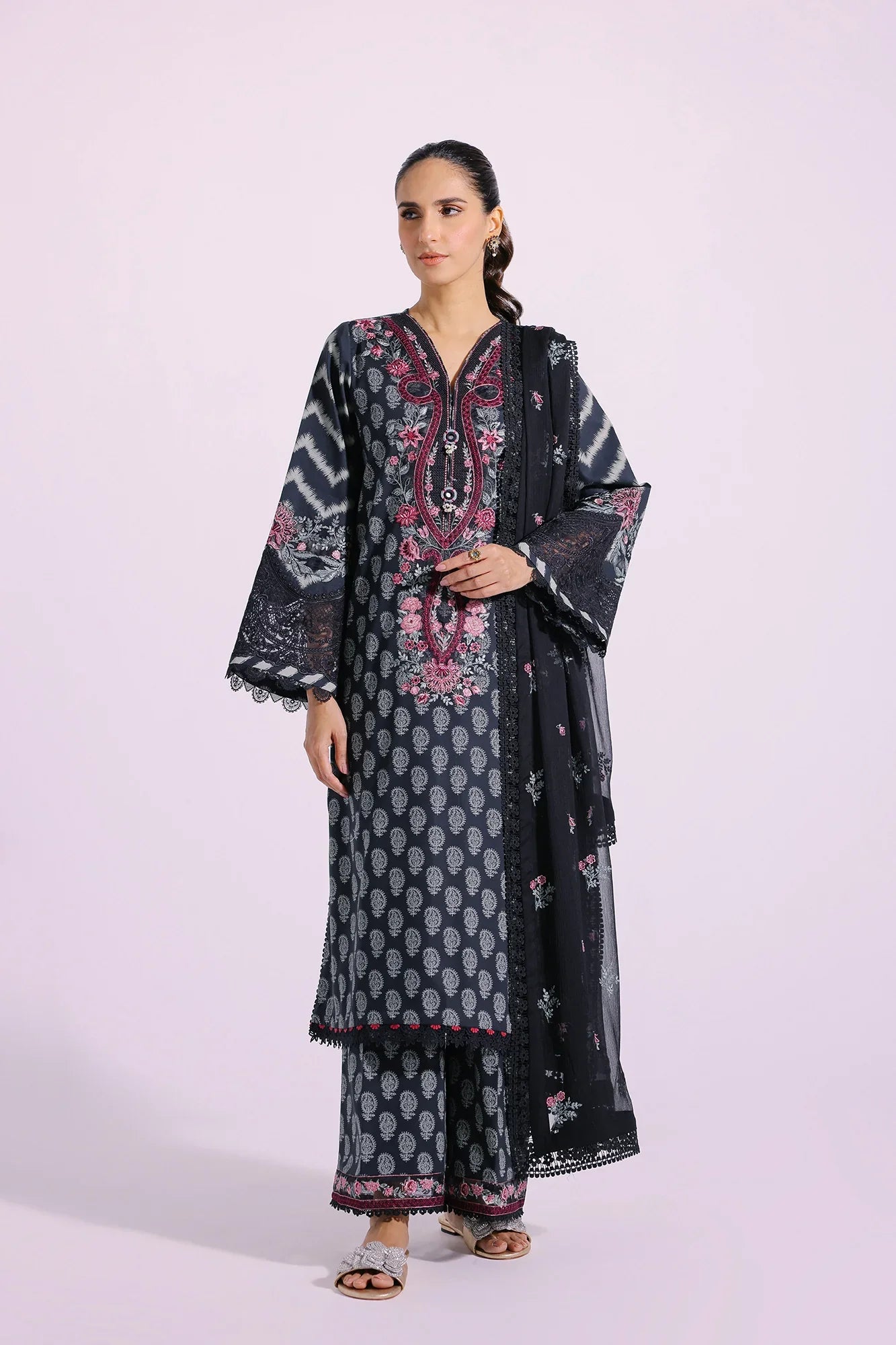 Ethnic | Rozana Collection SS 24 | E0412/203/902 - Official Ethnic stockist in UK - Sakeena London