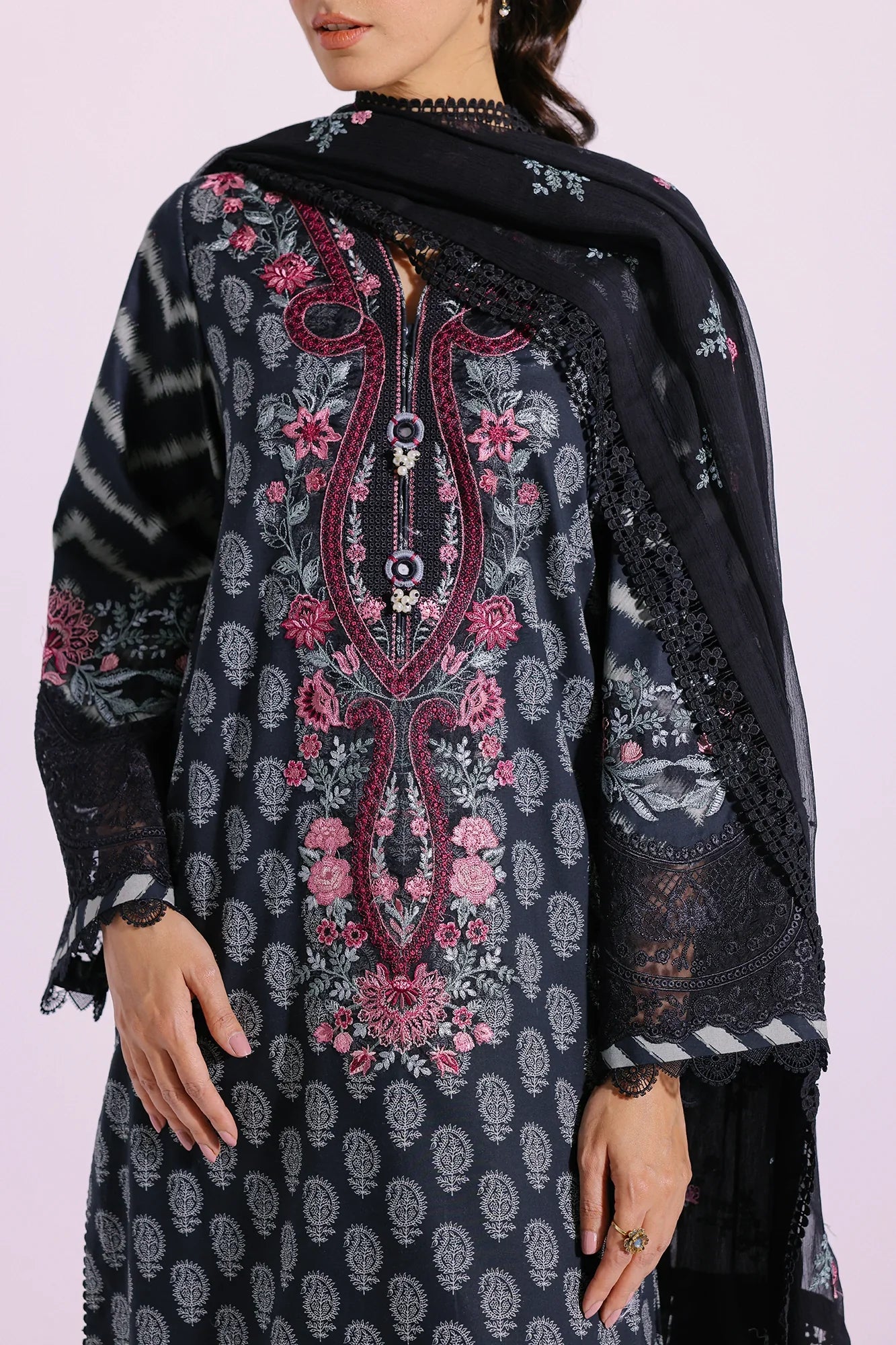 Ethnic | Rozana Collection SS 24 | E0412/203/902 - Official Ethnic stockist in UK - Sakeena London
