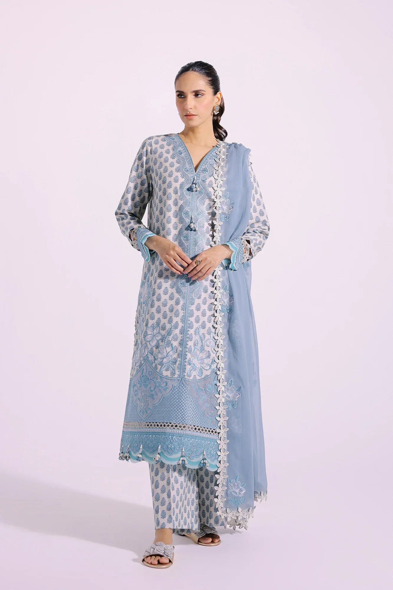 Ethnic | Rozana Collection SS 24 | E0413/203/615 - Official Ethnic stockist in UK - Sakeena London