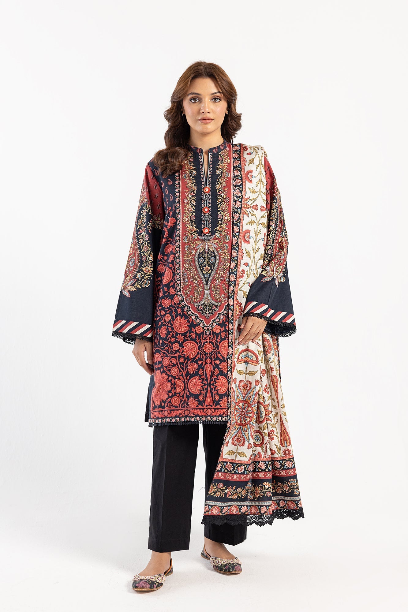 Ethnic | Winter Collection | E0481 - Official Ethnic stockist in UK - Sakeena London