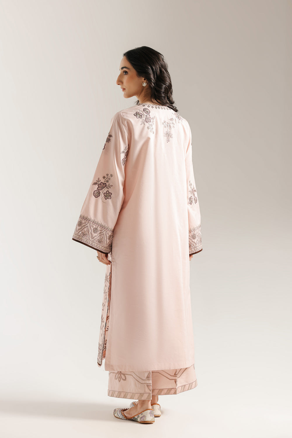 Ethnic | Rozana Collection 25 | Embroidered Dress 15A - Official Ethnic stockist in UK - Sakeena London