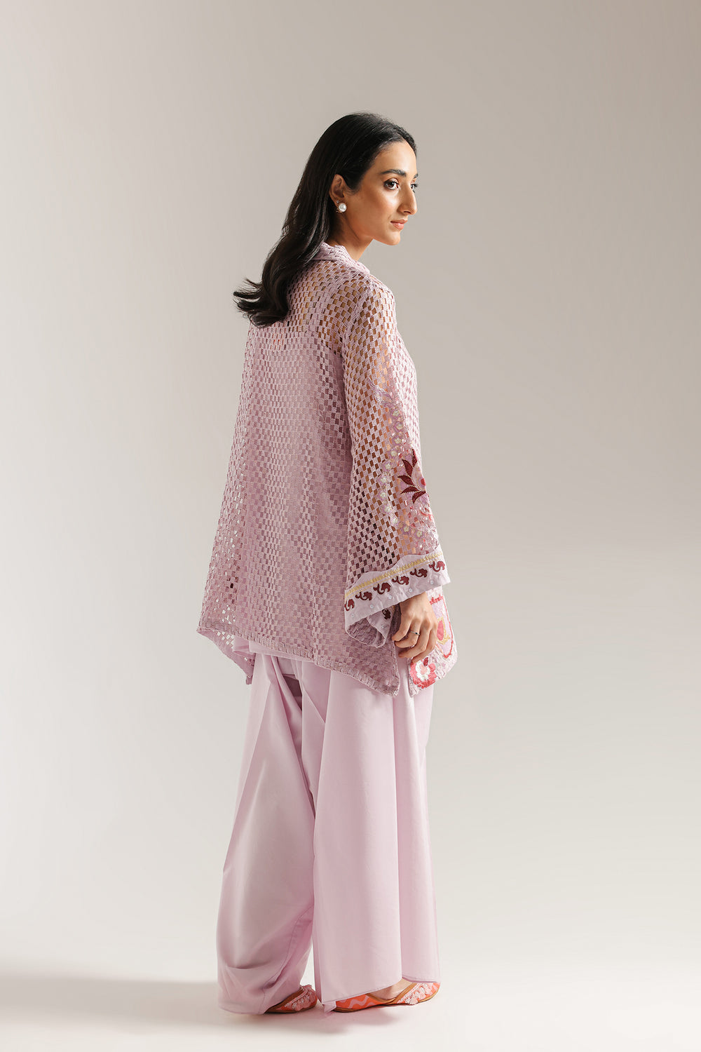 Ethnic | Rozana Collection 25 | Embroidered Dress 13A - Official Ethnic stockist in UK - Sakeena London