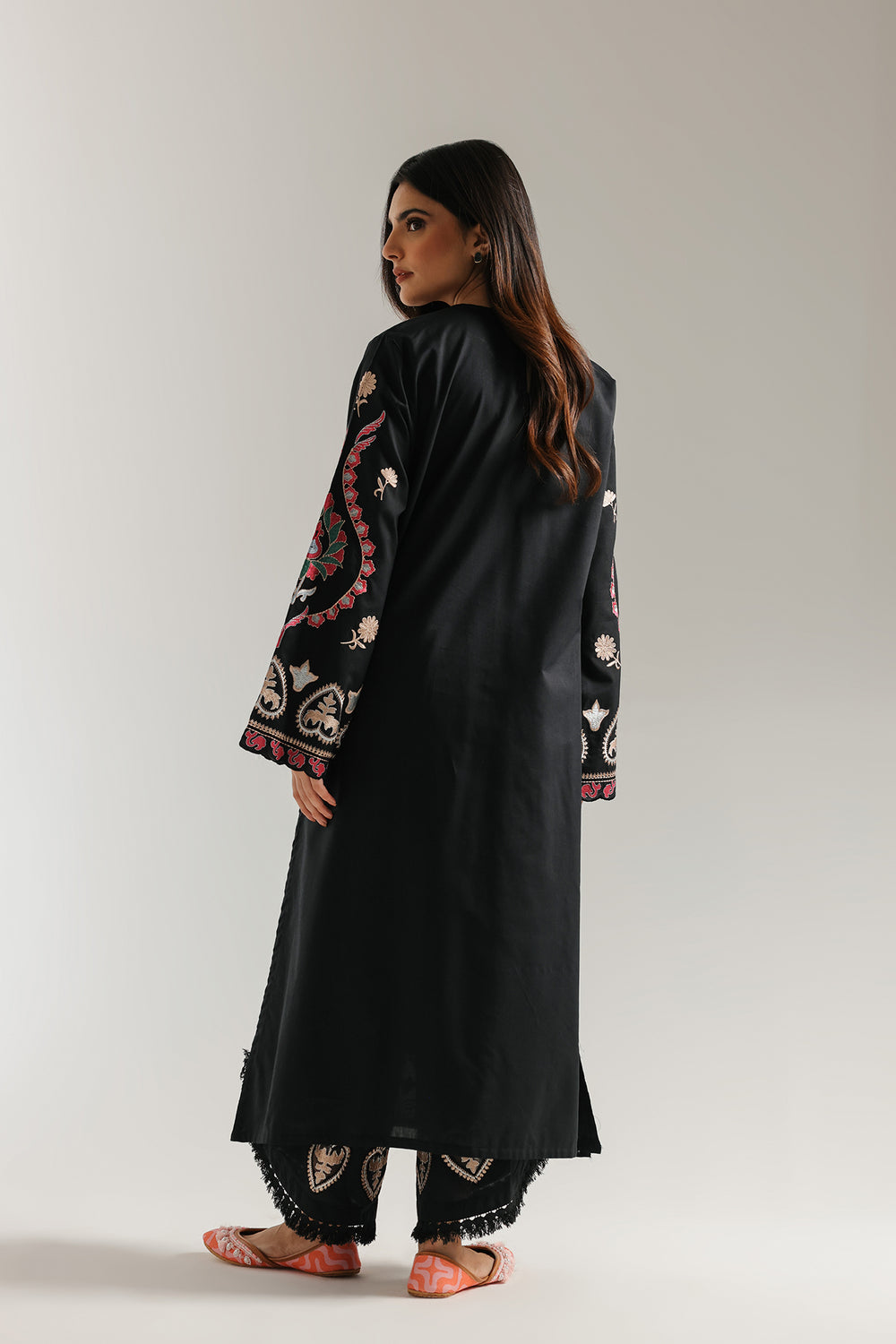 Ethnic | Rozana Collection 25 | Embroidered Dress 25A - Official Ethnic stockist in UK - Sakeena London