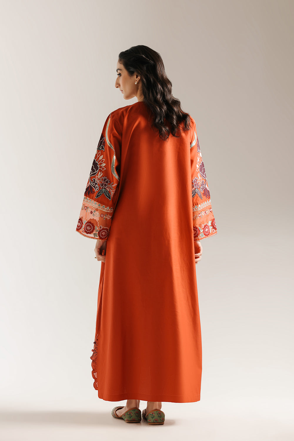 Ethnic | Rozana Collection 25 | Embroidered Dress 01A - Official Ethnic stockist in UK - Sakeena London