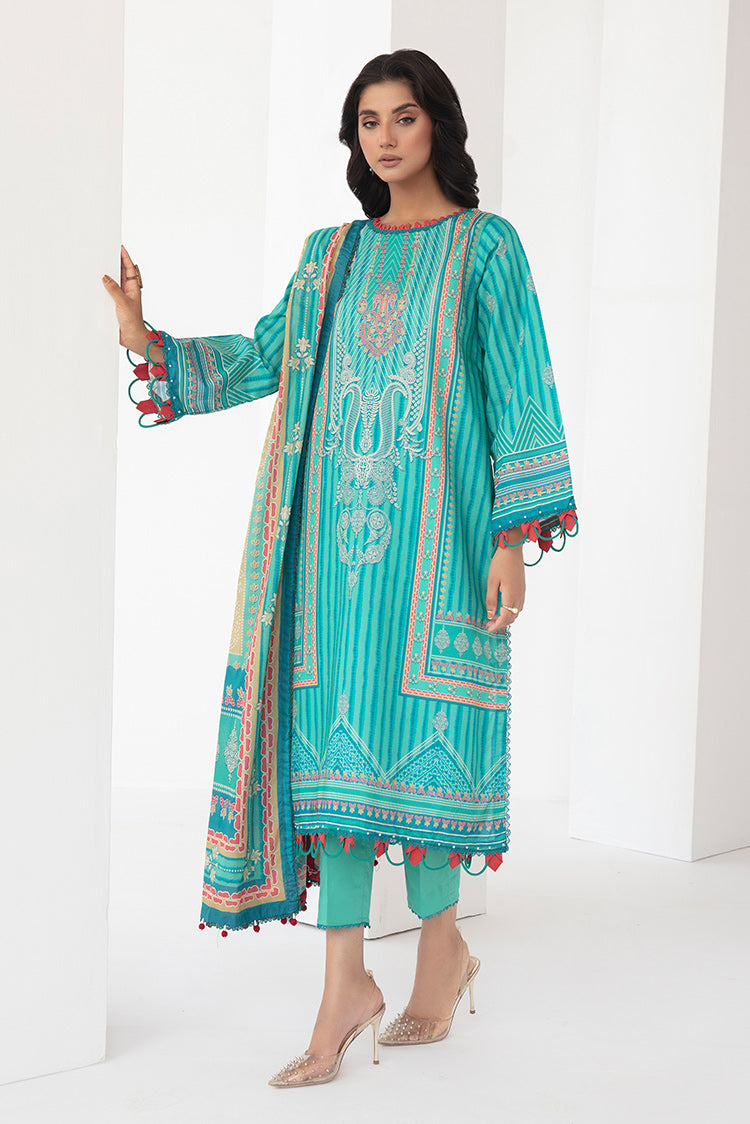 Ellena | Printed Lawn Collection | D18 - Official Ellena stockist in UK - Sakeena London