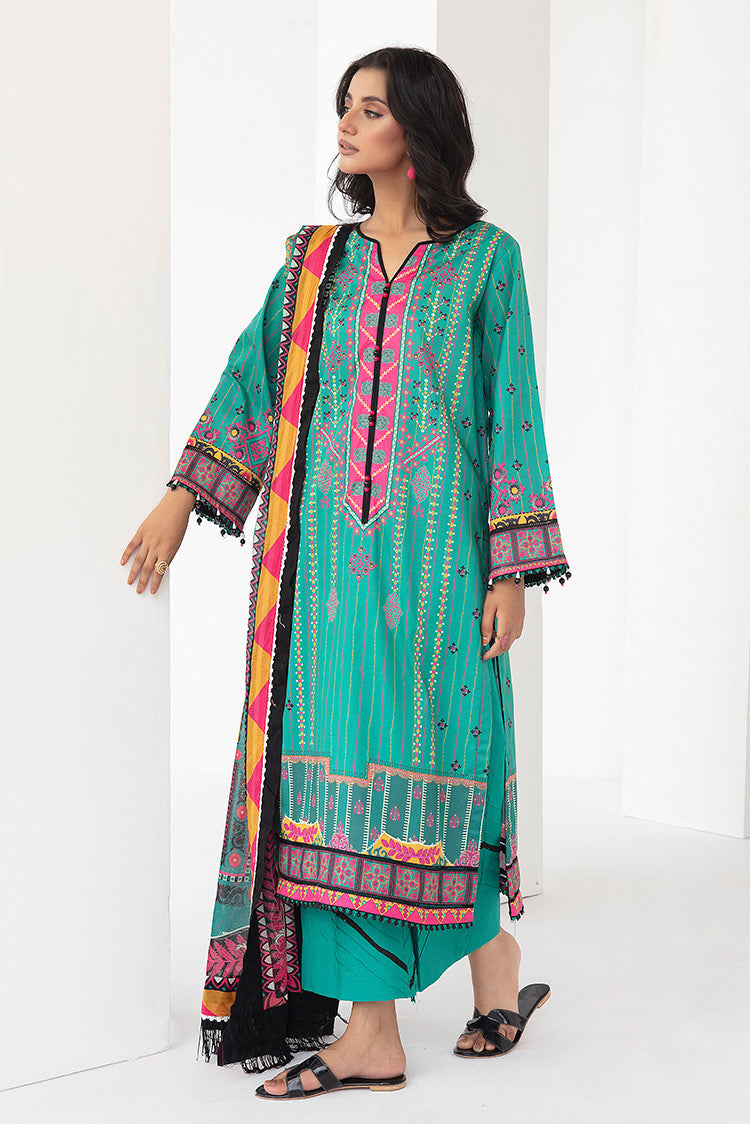 Ellena | Printed Lawn Collection | D19 - Official Ellena stockist in UK - Sakeena London