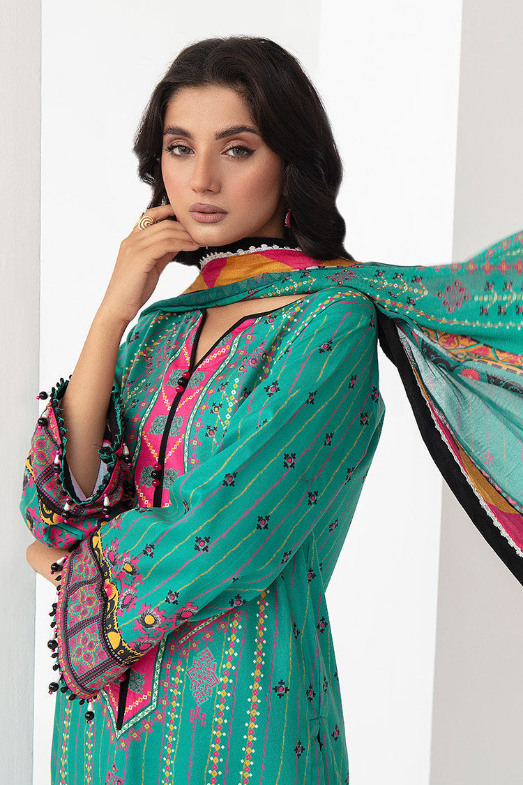 Ellena | Printed Lawn Collection | D19 - Official Ellena stockist in UK - Sakeena London