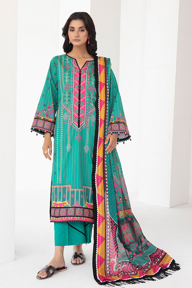 Ellena | Printed Lawn Collection | D19 - Official Ellena stockist in UK - Sakeena London