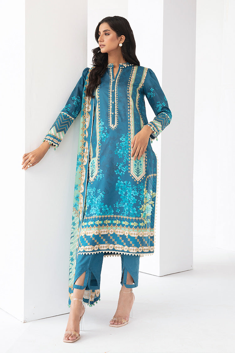 Ellena | Printed Lawn Collection | D23 - Official Ellena stockist in UK - Sakeena London