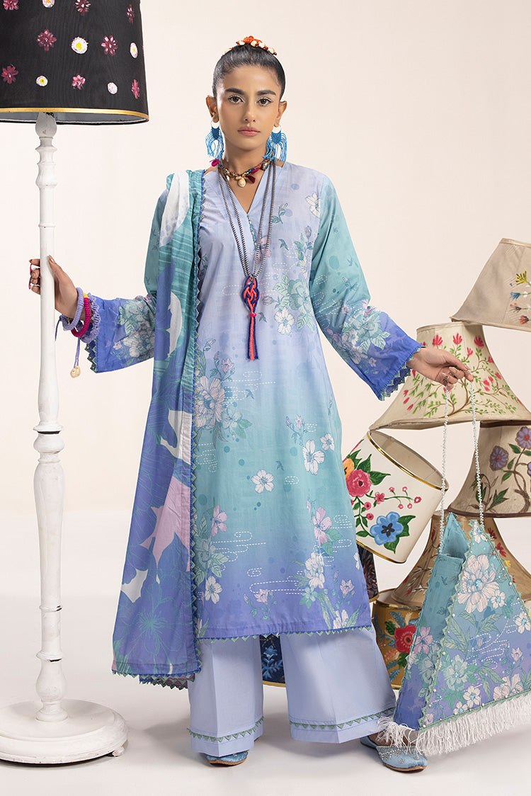 Ellena | Printed Lawn Collection | D42 - Official Ellena stockist in UK - Sakeena London
