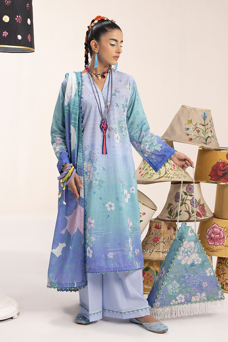 Ellena | Printed Lawn Collection | D42 - Official Ellena stockist in UK - Sakeena London