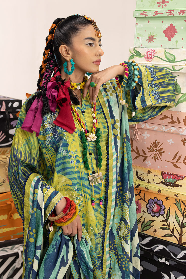 Ellena | Printed Lawn Collection | D46 - Official Ellena stockist in UK - Sakeena London