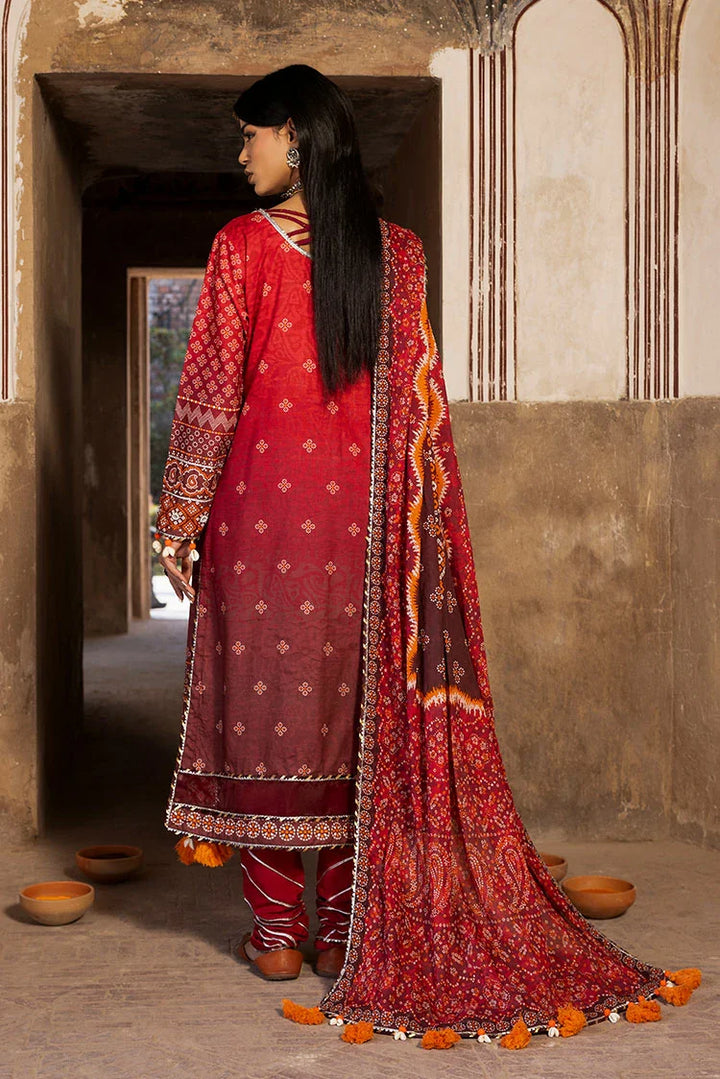 Ellena | Chunri Collection 26 | 3-PC Unstitched Printed Lawn Suit