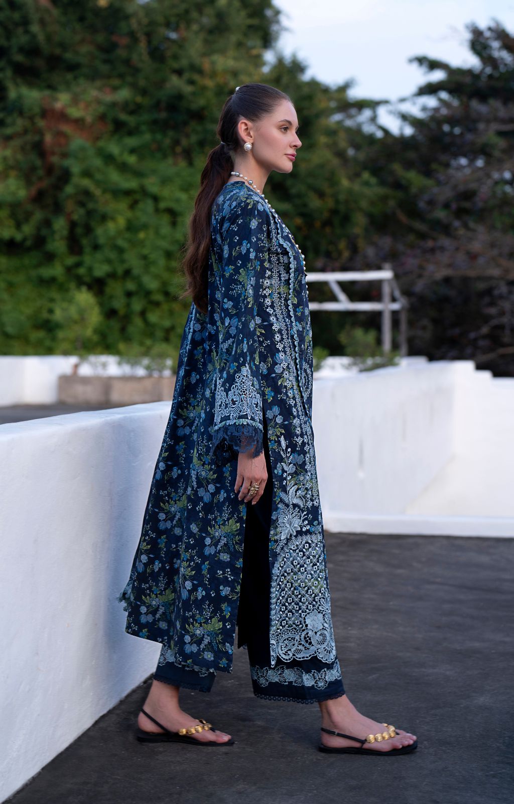 AJR Couture | Printakari Lawn 25 | Eden - Official AJR Couture stockist in UK - Sakeena London