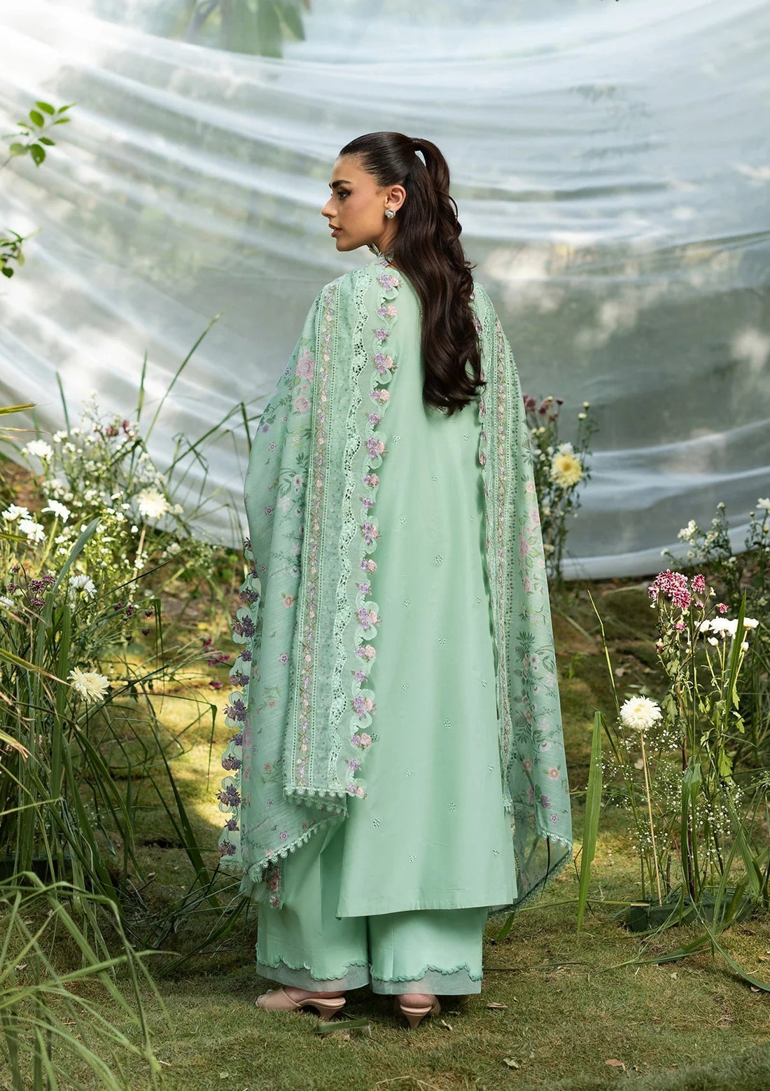 Elaf Premium | Luxury Lawn 26 | ELQ-3A DAISY CHAIN