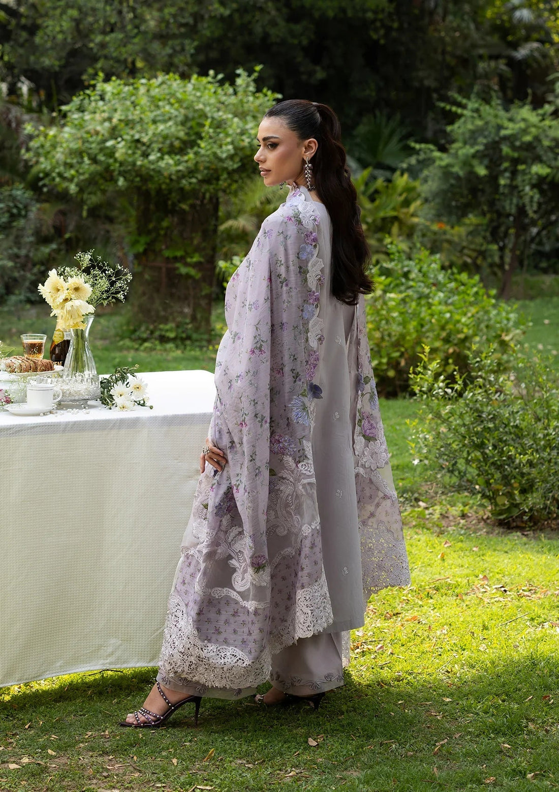 Elaf Premium | Luxury Lawn 26 | ELQ-4B PURE PLUM