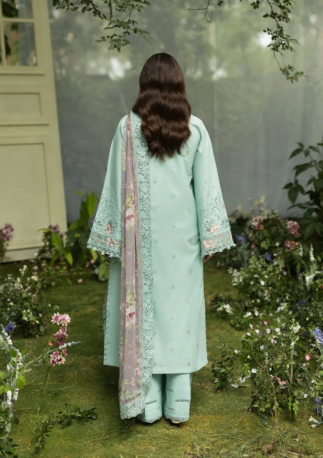 Elaf Premium | Luxury Lawn 26 | ELQ-6B MINT STORY