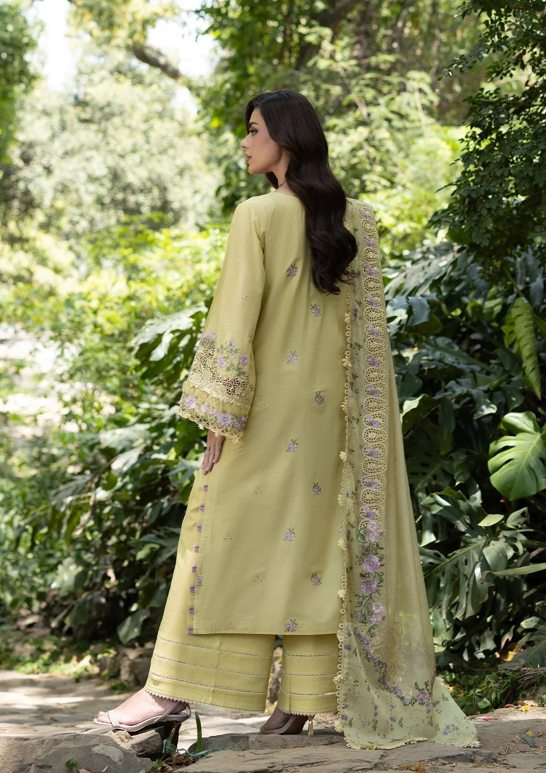 Elaf Premium | Luxury Lawn 26 | ELQ-7A BUTTER YELLOW