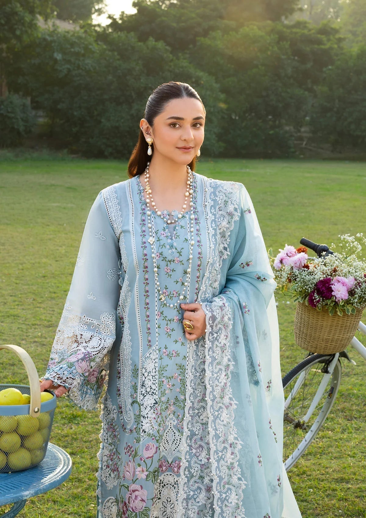 Elaf Premium | Luxury Lawn 26 | ELY-07 MORNIG DRIZZLE