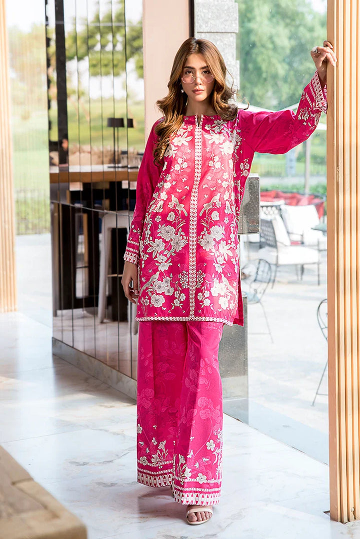 Ellena | Fusion Co Ords 25 | Flaming Fuschia Premium - Official Ellena stockist in UK - Sakeena London
